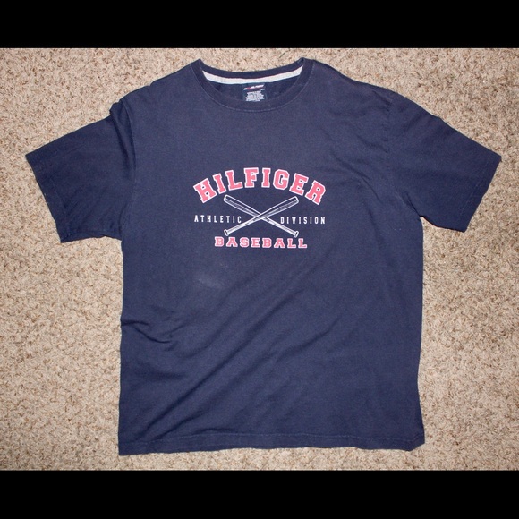 Hilfiger athletics baseball Shirt - Picture 1 of 4